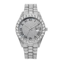 Women Bracelet Watch Ladies Quartz Analog Watch Rhinestone Dial Wristwatch with Calendar for Office Date Party sidabras
