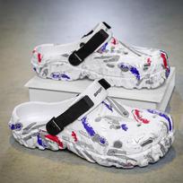 Plus Big Size 48 49 50 51 Summer Rubber Sandals Men Clogs Garden Shoes Zuecos Hombre Cholas Man Clog Beach Shoes Wide Foot 40
