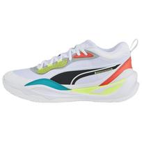 PUMA Playmaker Pro 'White Fiery Coral Lime' Men's 377572-02 EU 45