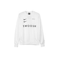 Nike Sportswear Swoosh Sweatshirt For Men White Men's CJ4841-100 M