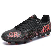 AG spike grass football shoes pink male low-top teen student 35