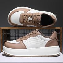 Fashi Leather Men Minimalist Barefoot Shoes Comfort Zero Soles Wide Toe Platform Walking Shoes Outdoor Casual Running Shoes 39