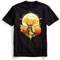 Demon Slayer Kimetsu No Yaiba Arrival Top Tees Tshirt Men Harajuku Kawaii Aesthetic T Shirt 2XL