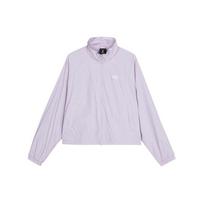 Skechers Moisture Wicking Comfortable Quick Dry Letter Zip Collar Sports Jacket Women jackets Orchid-Purple L224W042-01X5 L