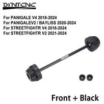 For DUCATI Panigale Streetfighter V4 V4SP V4S SP2 V4R V2 Bayliss Anti-Fall Protector Axle Slider Front Rear Wheels Accessories