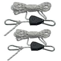2Pcs Adjustable Reflective Camping Tent Rope Set Tarp Tie Down  Outdoor Activities balta