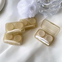 Vibrant Candy Colored Contact Lens Case for Girls; Attractive and handy Lens Storage Kit.