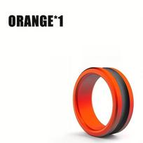 1pc Ring Line Puller, Ring Hanging Bottom Line Puller, Anti-Slip Tightening Ring for Fishing, Line Pulling And Knotting Tool oranžinė