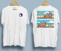 New T&C Surf Challenge Retro 80s Designs T shirt Funny Beach TT Shirt S