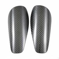 2 Pieces Carbon Fiber Shin Guards Impact Resistant Soccer Pads Lightweight Football for