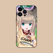 Anime Kinako Hara Mobile Phone Case for iPhone 17 16 15 14 13 12 11 X XR XS 8 7 Air Pro Max Plus Mini Colorful Cover Pretty iPhone17