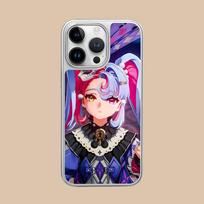 Wuthering Waves Roccia Silver Plating Mobile Phone Case for iPhone 17 16 Shockproof Phone Cover 11 Air Pro Max Plus Colorful Cover iPhone17