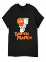Blumpkin Pumpkin T-Shirt Korean Fashion Hippie Clothes Summer Top unisexs Graphic T-Shirts Pack S įvairiaspalvis