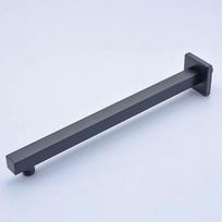 40cm/35cm Concealed Shower Arm Quadrate Bathroom Hardware Electroplate Shower Pillar  Bathroom B Flat Tube 40cm