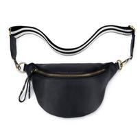 Genuine leather fashion niche fanny pack, messenger bag, large-capacity new model, first-layer cowhide trend breast bag, simple shoulder bag for women juoda
