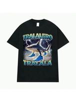 Tralalero Tralala Funny Shark Womes T-Shirt Gifts Wounisex's Fashion Gothic Vintage T-Shirts Casual Humor T Shirt S įvairiaspalvis