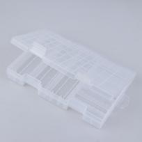 Super Volume plastikinė baterijų laikymo dėžutė, skirta 100 vnt Aaa Aa akumuliatoriaus laikikliui 1pcs