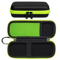Travel case - PHONILLICO - Compatible Braun Series 7/5/3 - Black - Accessories included - Adult juoda