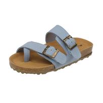 Platform Flip Flops Slippers Women Flat Sandals Loafers Shoes Woman Summer 2025 Trend Beach Clip Toe Casual Comfort Mujer Slides 35 mėlyna