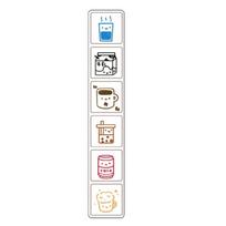 Six Pattern Stamps with Lovely Pattern for Crafty Journal Lovers and Stationery Fans Scrapbooking Decorative Stamps
