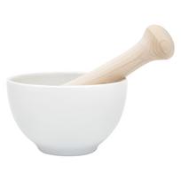 KAI Corporation Mini Mortar and Pestle Set with Natural Wood Made in Japan SELECT100 DH3020 (Magnolia) - - balta
