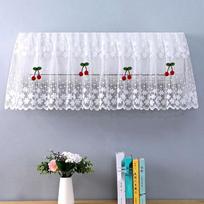 New Style Wall-Mounted Air Conditioner Wind Shield: Direct Blow Prevention & Dust Cover for Postpartum Comfort Meteor Shower 1pc + 4 Cherry Pendants