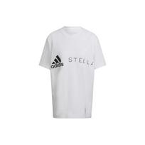 (WMNS) adidas by Stella McCartney Logo T-Shirt Asia Sizing 'White Black' Women's HB7401 XS