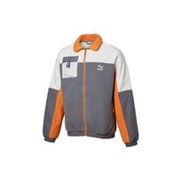 PUMA Lapel Fleece Jacket Gray Men's 596731-37 L