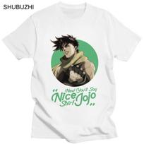 Unisexs  Next Youll Say TShirt Short Sleeved Cotton Tshirt Jojos Bizarre Adventure Shirt Joseph Joestar Tee Plus Size Tops S
