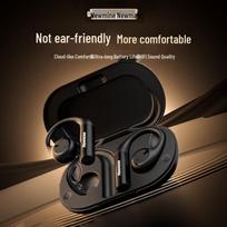 Newmine S2 Bone Conduction Bluetooth Earphones vidurnakčio juodos spalvos