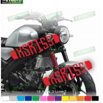 For XSR155 XSR 155 motorcycles including fairings front shock absorbers windshields fuel tanks engines and front forks 2pcs(16.5x4.31)