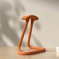 Headphone Stand,Universal for Various Headphones, Anti-Slip Base, Durable and Sturdy, Ideal for Storage, Display, and Protection oranžinė