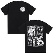 This Striking Black JoJo’s Bizarre Adventure Steel Ball Run Funny Valentine & D4C T-Shirt Is a Must-Have for Devoted Fans of the Epic Series 4XL