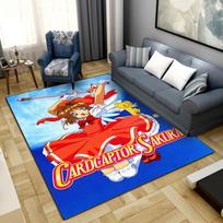 Cardcaptor Sakura Rug for Home Decoration,Washable Non-slip Large Rug Floot Mat LXRa16 60x90cm
