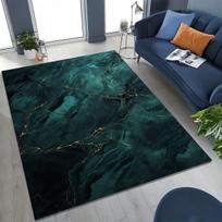 2026 Prabangus Marmuro Juodas Žalias Auksinis Spalvingas Akmens Tekstūros Kilimas Miegamajam Svetainei Sofai Namų Durų Kilimėlis Dekorui, Neslystantis Kilimėlis 40cm x 60cm