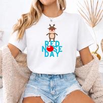 Red nose day 2026 T-shirt, Kids comic Relief Funny Shirt , Little nose day 4 4XL