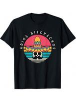 Adios Bitchachos Funny Skull Sombrero Retro Cinco De Mayo T-Shirt S įvairiaspalvis