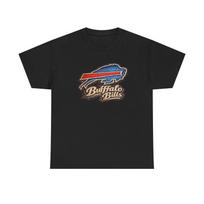 Buffalo Bills stitch logo Tee | Vintage distressed NFL Unisex T-Shirt Graphic Tee XXL