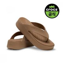 Crocs Women Getaway Platform Flip Cho MILK CHOCOLATE(Z2JJ)/W6(230)