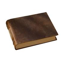 Vintage Embossed Sketchbook Handmade Bound Daily Notepad Easy To Carry Leather Notebook  Office Horizontal