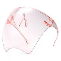 Anti-fog Face Cover Transparent Full Face Mask Sun Glasses Protective Faceshield Cycling Sunglasses 2