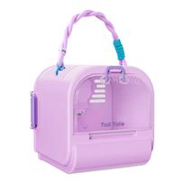 Pet Outgoing Cage Hamster Travel Carrier Hamster Carrier Cage violetinė