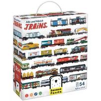 Banana Panda: Sujunk detales dėlionė – traukiniai