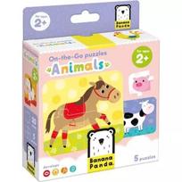 Banana Panda: Kelioninis dėlionė – gyvūnai