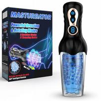 Automatinis besisukantis ir teleskopinis vyrų masturbatorius su 9 režimais MMA-063