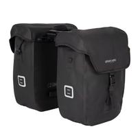 Šoninių krepšių ant bagažinės komplektas AtranVelo Commuter Side WP // 2 x 27L, 16x44x31 cm, Water-Proof (juoda)
