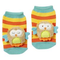Fehn kojinaitės su barškučiais kūdikiui Owl/ Sleeping Forest