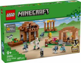 Konstruktorių rinkinys Minecraft 21596 Užpuolikų antpuolis kaimelyje | 21596 | 5702018056059