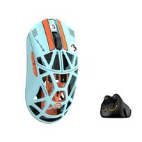 WLMouse Beast X Mini Pro Solid SIdes, Omron Opticals es, Blue & Orange | MINI-SHIXIN-Blue&Orange-O | 6978466111940