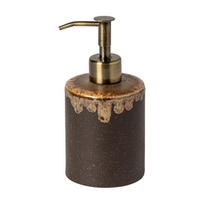 Rudos spalvos iš molio muilo dozatorius Poterie Bath – Casafina